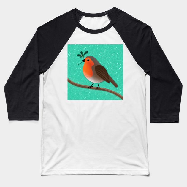 Little Bird Baseball T-Shirt by Salty Siren Studios